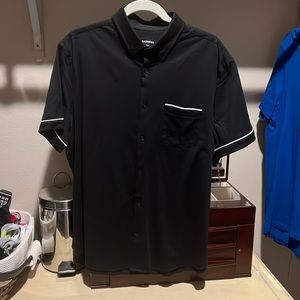 Men’s Express black button down shirt